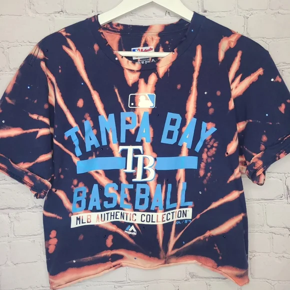 Tampa Bay Rays Crop Tee - Picture 2 of 6